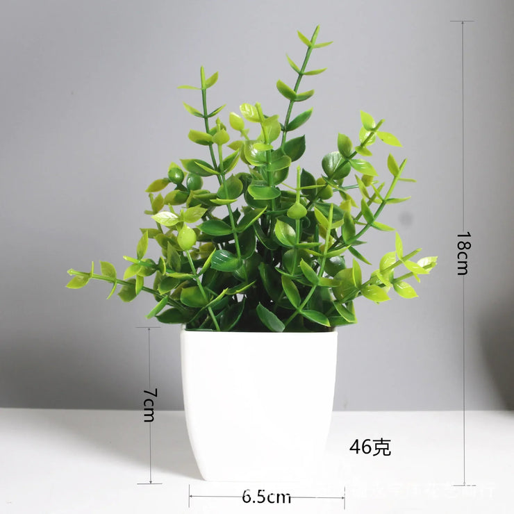 Potted Artificial Plant for Home Decoration